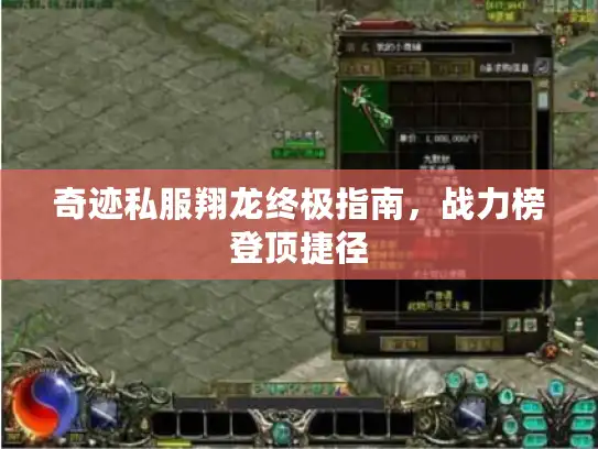 奇迹私服翔龙终极指南，战力榜登顶捷径