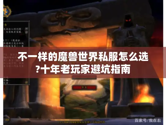 不一样的魔兽世界私服怎么选?十年老玩家避坑指南 不一样的魔兽世界私服怎么选?十年老玩家避坑指南
