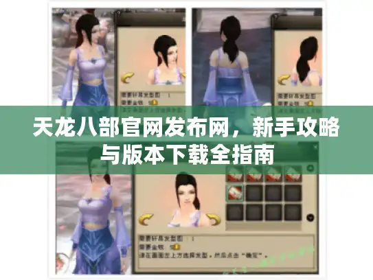 天龙八部官网发布网，新手攻略与版本下载全指南