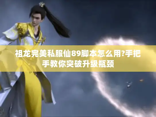 祖龙完美私服仙89脚本怎么用?手把手教你突破升级瓶颈