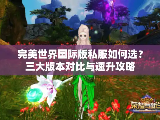 完美世界国际版私服如何选？三大版本对比与速升攻略