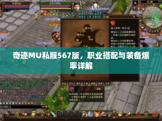 奇迹MU私服567版，职业搭配与装备爆率详解