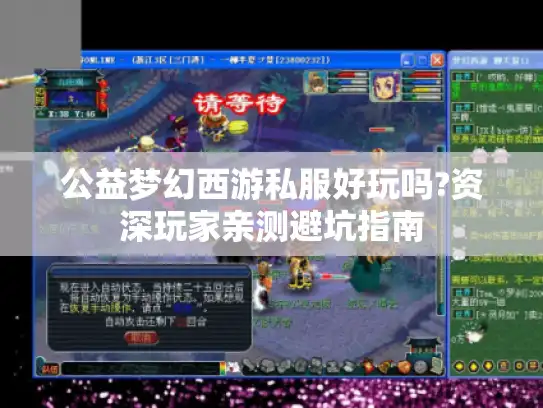 公益梦幻西游私服好玩吗?资深玩家亲测避坑指南