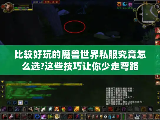 比较好玩的魔兽世界私服究竟怎么选?这些技巧让你少走弯路