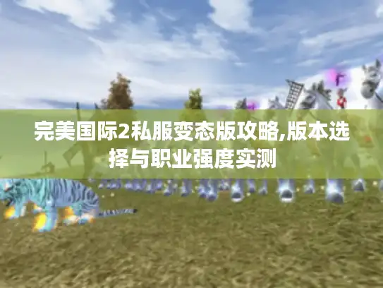 完美国际2私服变态版攻略,版本选择与职业强度实测