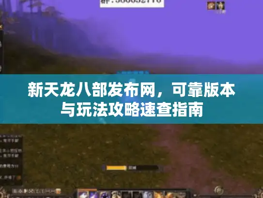 新天龙八部发布网,可靠版本与玩法攻略速查指南 新天龙八部发布网,可靠版本与玩法攻略速查指南