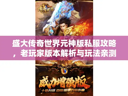 盛大传奇世界元神版私服攻略，老玩家版本解析与玩法亲测