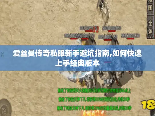 爱丝曼传奇私服新手避坑指南,如何快速上手经典版本