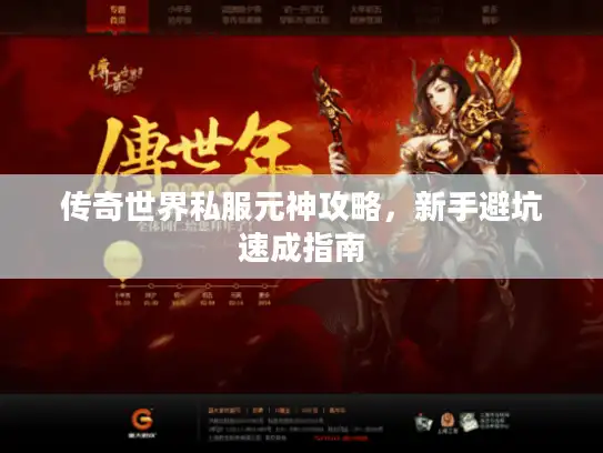 传奇世界私服元神攻略，新手避坑速成指南