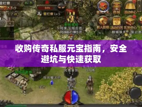 收购传奇私服元宝指南，安全避坑与快速获取