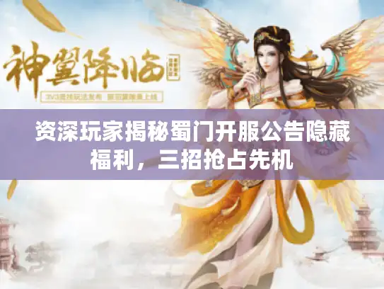 资深玩家揭秘蜀门开服公告隐藏福利，三招抢占先机