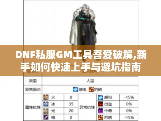 DNF私服GM工具吾爱破解,新手如何快速上手与避坑指南 DNF私服GM工具吾爱破解,新手如何快速上手与避坑指南