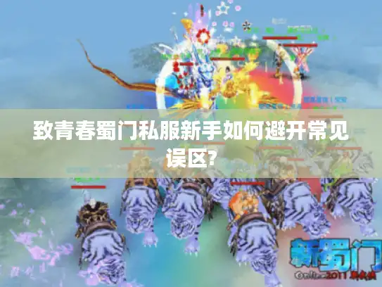 致青春蜀门私服新手如何避开常见误区?