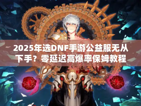2025年选DNF手游公益服无从下手？零延迟高爆率保姆教程来了