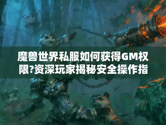 魔兽世界私服如何获得GM权限?资深玩家揭秘安全操作指南