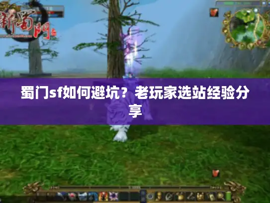 蜀门sf如何避坑？老玩家选站经验分享