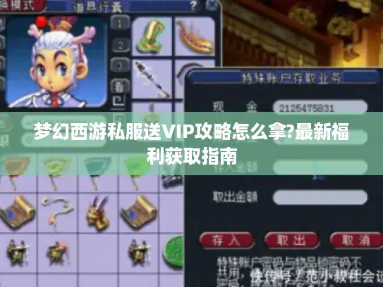 梦幻西游私服送VIP攻略怎么拿?最新福利获取指南