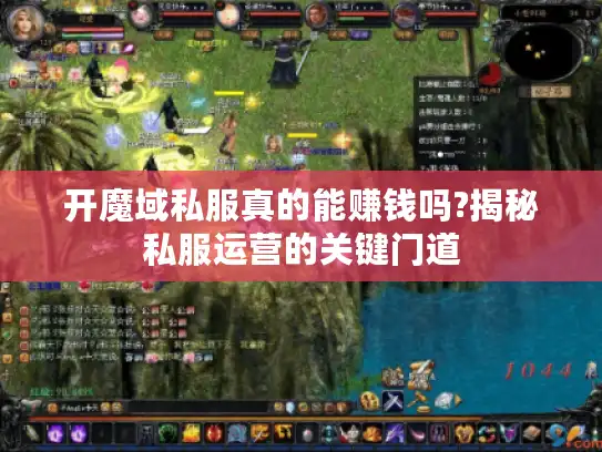开魔域私服真的能赚钱吗?揭秘私服运营的关键门道