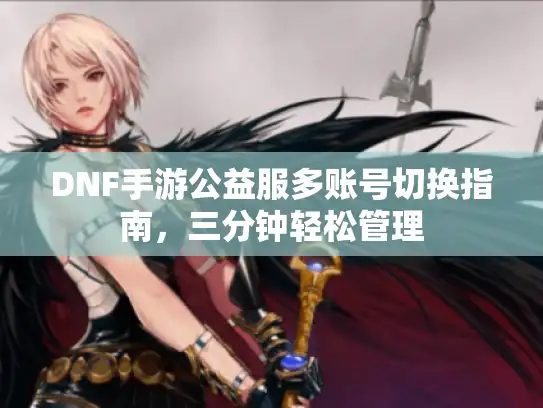 DNF手游公益服多账号切换指南,三分钟轻松管理 DNF手游公益服多账号切换指南,三分钟轻松管理