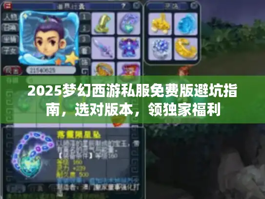 2025梦幻西游私服免费版避坑指南，选对版本，领独家福利