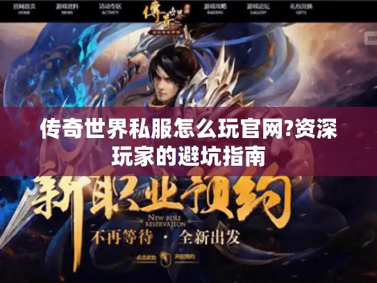 传奇世界私服怎么玩官网?资深玩家的避坑指南