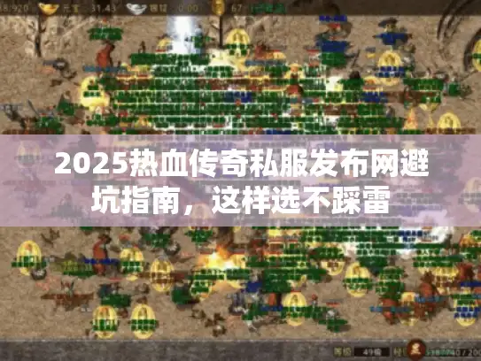 2025热血传奇私服发布网避坑指南，这样选不踩雷