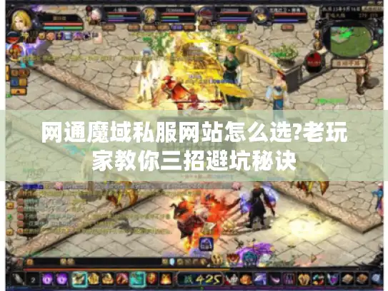 网通魔域私服网站怎么选?老玩家教你三招避坑秘诀