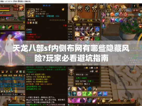 天龙八部sf内侧布网有哪些隐藏风险?玩家必看避坑指南