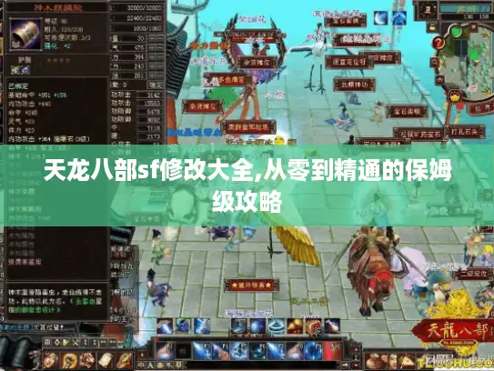 天龙八部sf修改大全,从零到精通的保姆级攻略