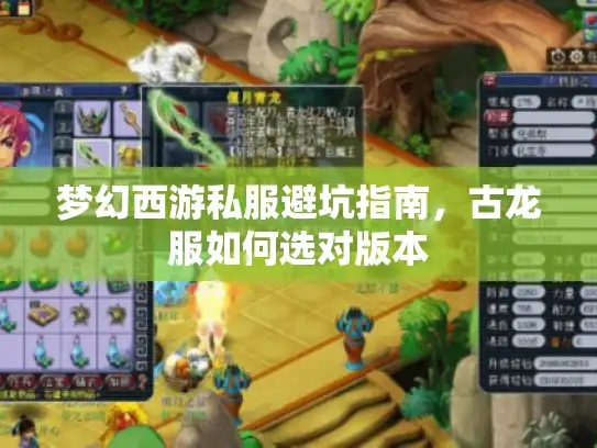 梦幻西游私服避坑指南，古龙服如何选对版本