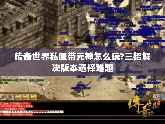 传奇世界私服带元神怎么玩?三招解决版本选择难题