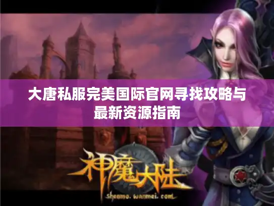 大唐私服完美国际官网寻找攻略与最新资源指南