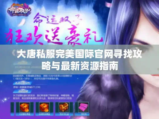 大唐私服完美国际官网寻找攻略与最新资源指南