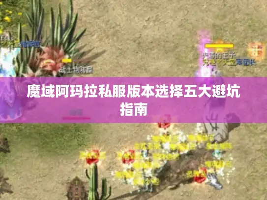 魔域阿玛拉私服版本选择五大避坑指南 魔域阿玛拉私服版本选择五大避坑指南