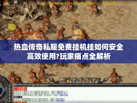 热血传奇私服免费挂机挂如何安全高效使用?玩家痛点全解析 热血传奇私服免费挂机挂如何安全高效使用?玩家痛点全解析