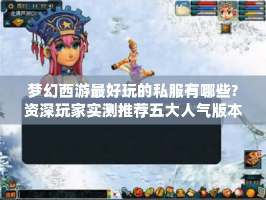 梦幻西游最好玩的私服有哪些?资深玩家实测推荐五大人气版本