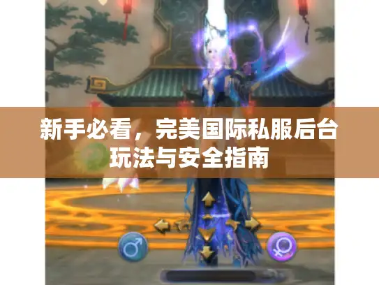 新手必看，完美国际私服后台玩法与安全指南