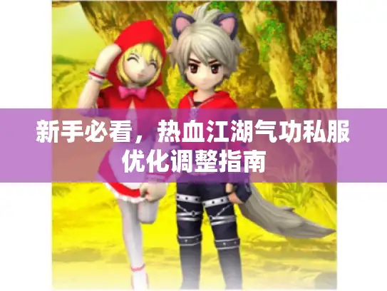 新手必看，热血江湖气功私服优化调整指南