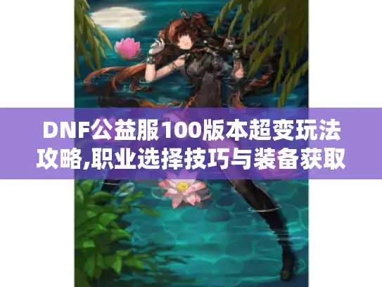 DNF公益服100版本超变玩法攻略,职业选择技巧与装备获取指南