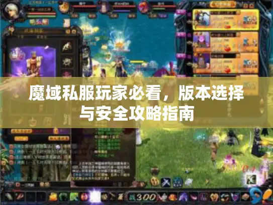 魔域私服玩家必看，版本选择与安全攻略指南