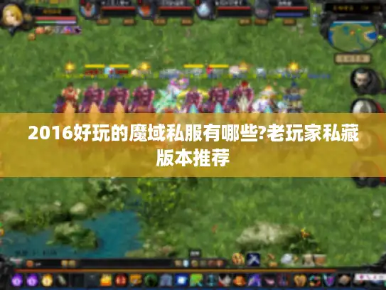 2016好玩的魔域私服有哪些?老玩家私藏版本推荐
