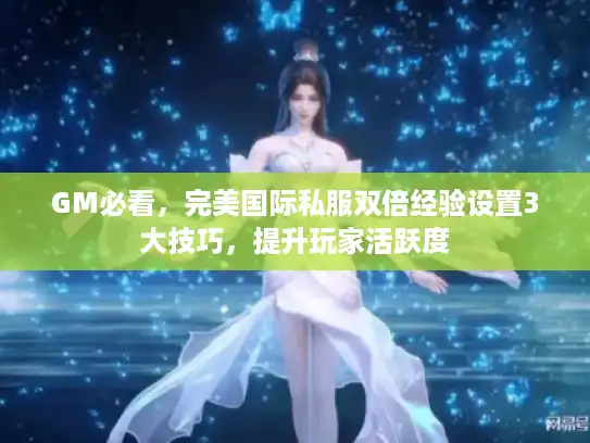 GM必看，完美国际私服双倍经验设置3大技巧，提升玩家活跃度