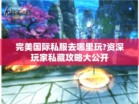 完美国际私服去哪里玩?资深玩家私藏攻略大公开