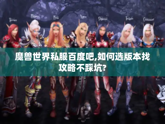 魔兽世界私服百度吧,如何选版本找攻略不踩坑?