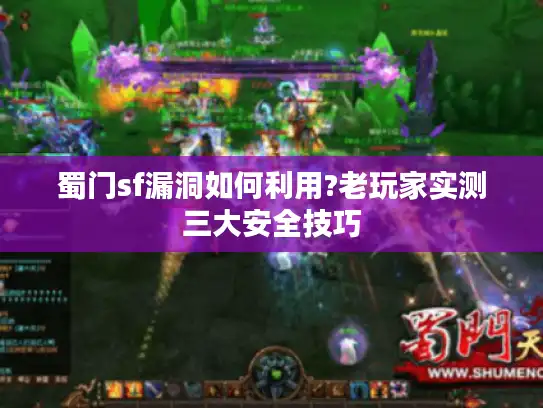 蜀门sf漏洞如何利用?老玩家实测三大安全技巧