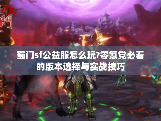 蜀门sf公益服怎么玩?零氪党必看的版本选择与实战技巧