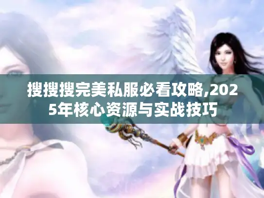 搜搜搜完美私服必看攻略,2025年核心资源与实战技巧