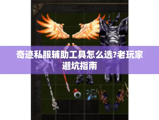 奇迹私服辅助工具怎么选?老玩家避坑指南