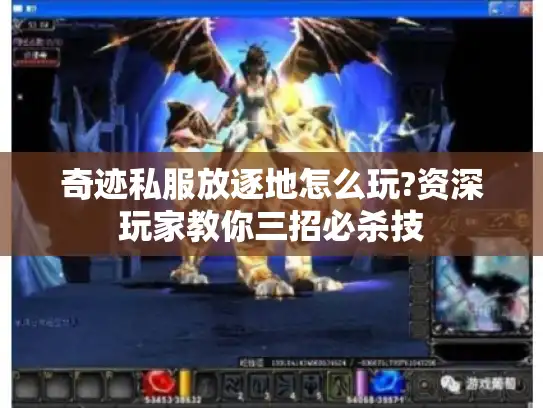 奇迹私服放逐地怎么玩?资深玩家教你三招必杀技