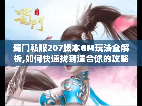 蜀门私服207版本GM玩法全解析,如何快速找到适合你的攻略?